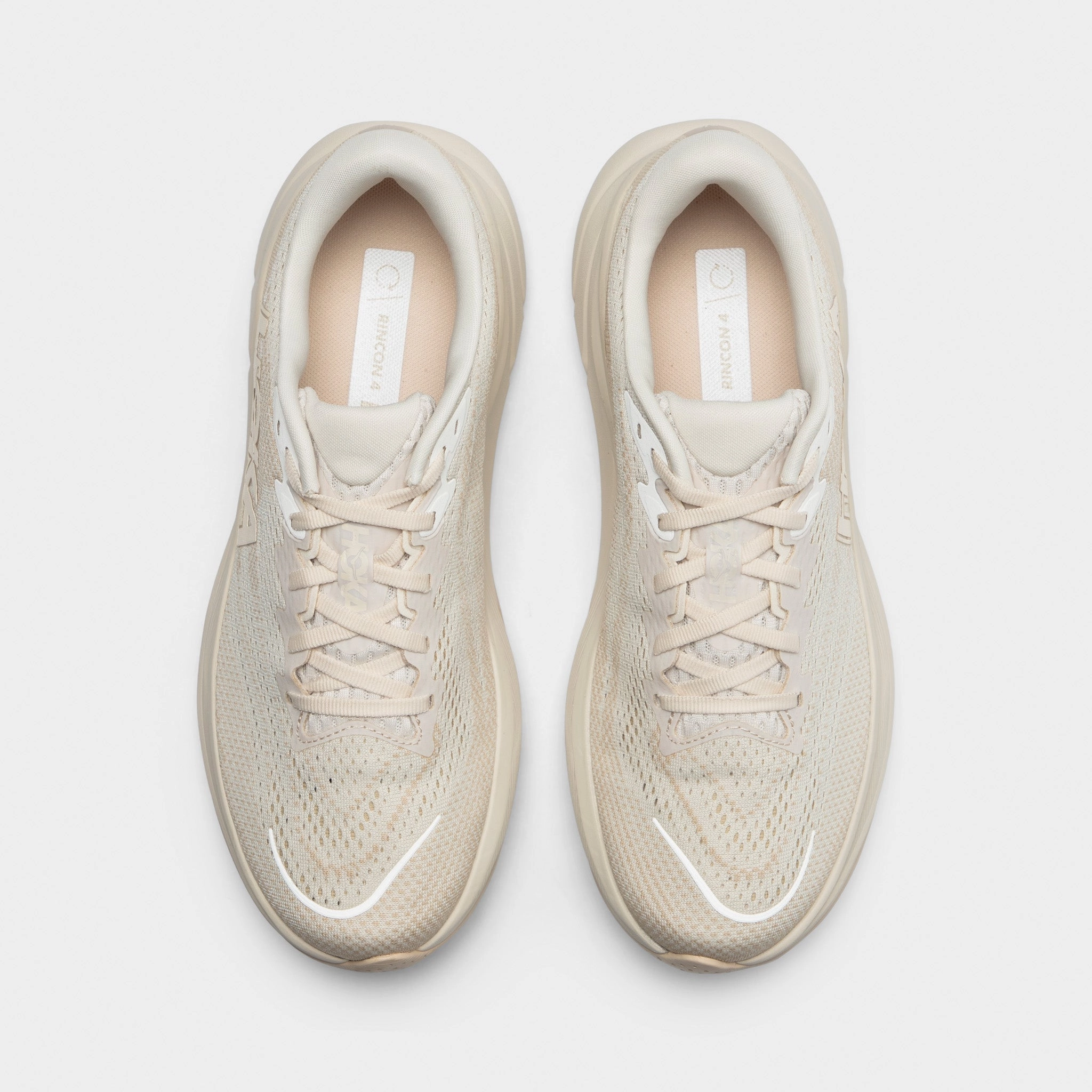 Cushioned Midsole Classic Look Hoka Rincon 4 Tan / Tan
