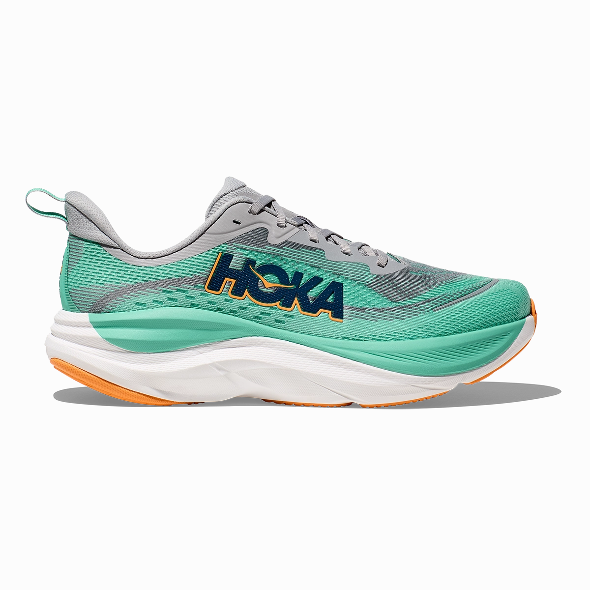 Hoka Skyflow - Stellar Grey - Shoreline MoldedMidfoot