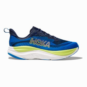 flexible - sole - feature shoes Hoka Skyflow - Varsity Navy - Electric Cobalt