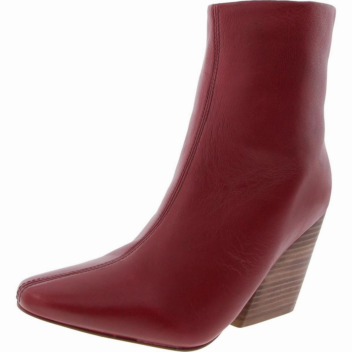 Hydra Womens Solid Manmade Ankle Boots Canvas Upper