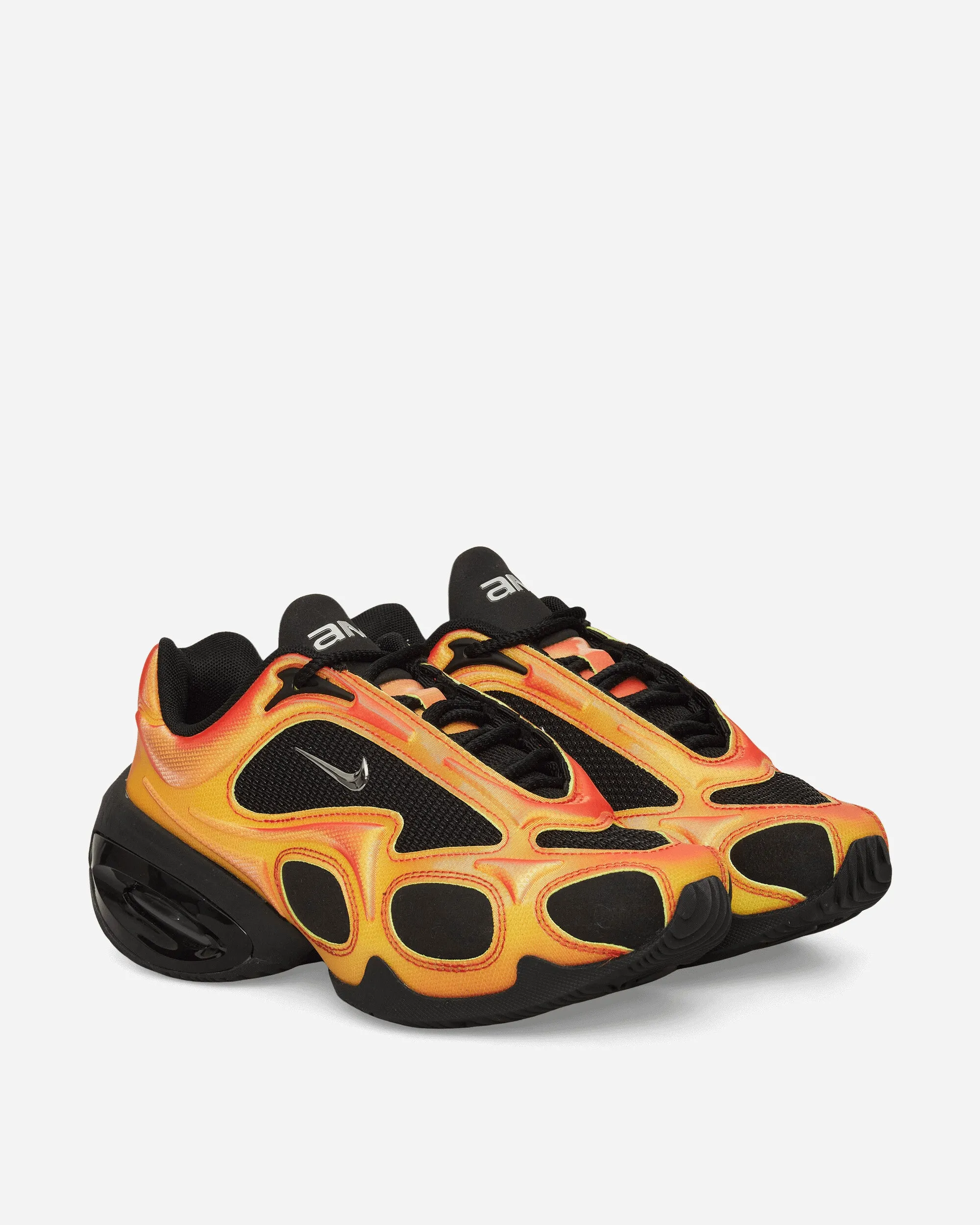 Slim breathability Memory Foam Footbed Women's Air Max Muse Sneakers Black / Bright Crimson