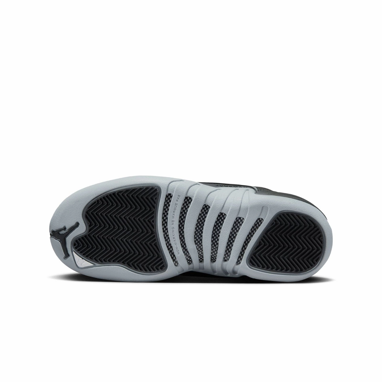 Air Jordan 12 Retro "Black and Wolf Grey" 153265-010 Orthopedic friendly Smooth Transition Heel