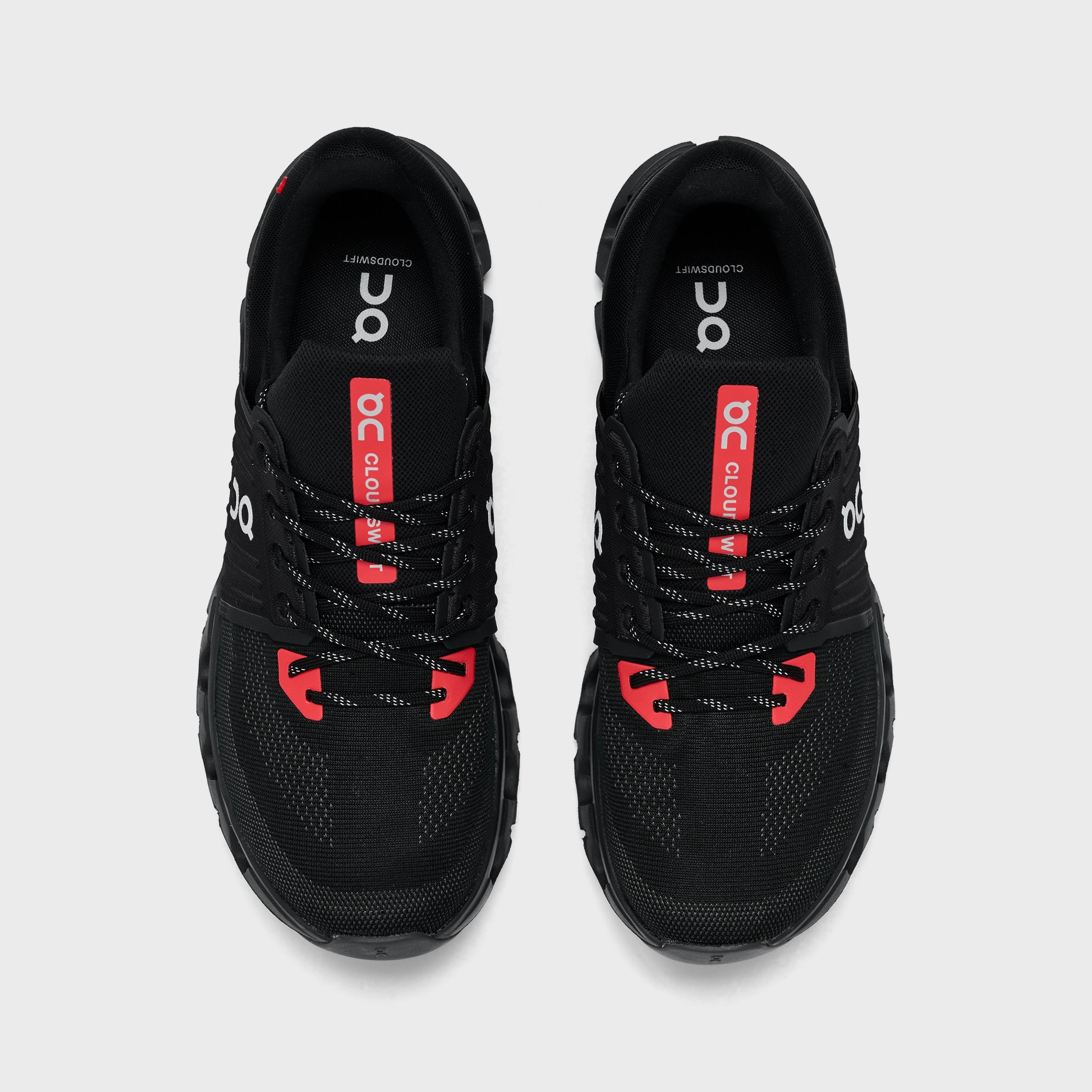 On Cloudswift 4 Black / Grey - Red Gym Essential