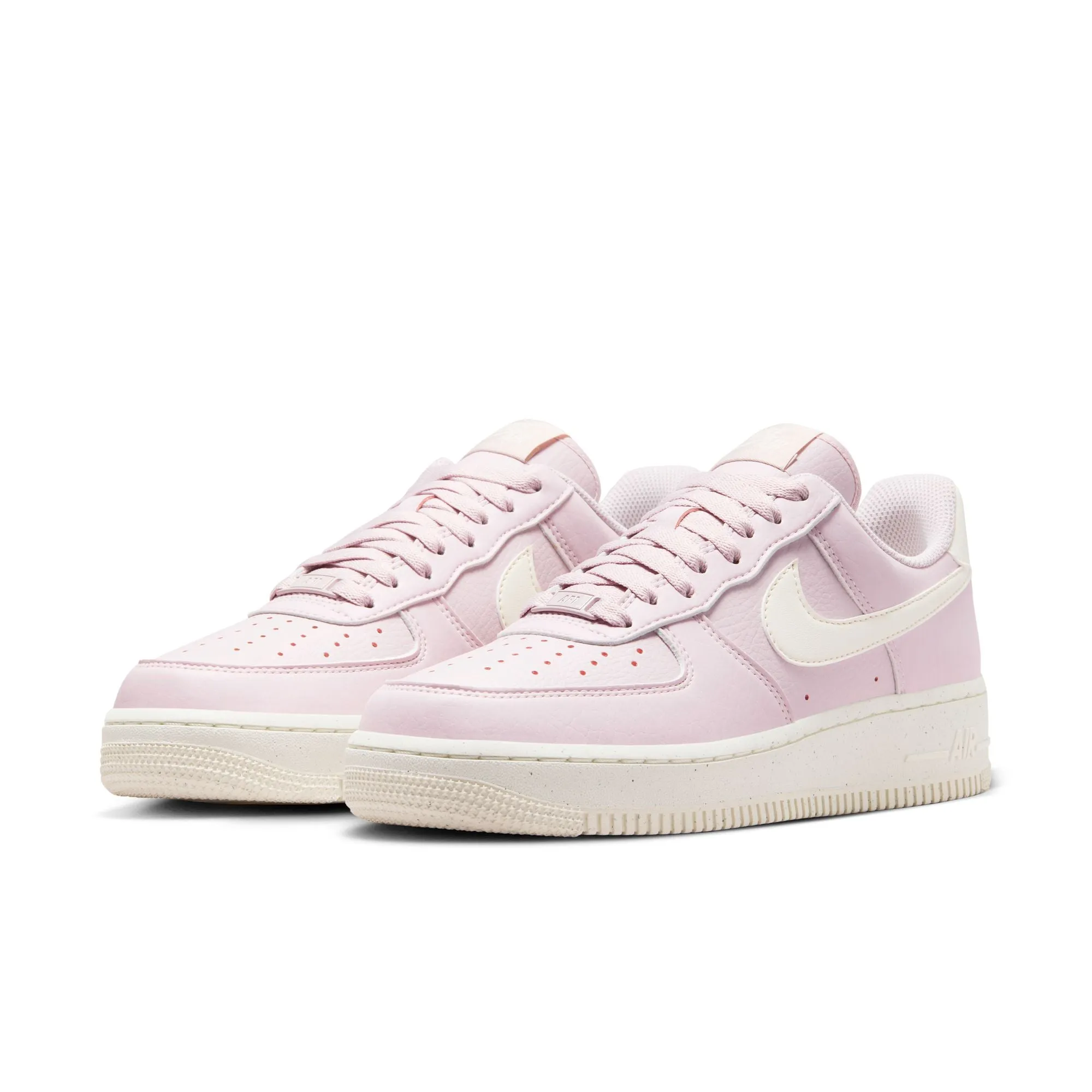 Energy Cell Sturdy Build Womens Nike Air Force 1 '07 Next Nature 'Pink/Sail'