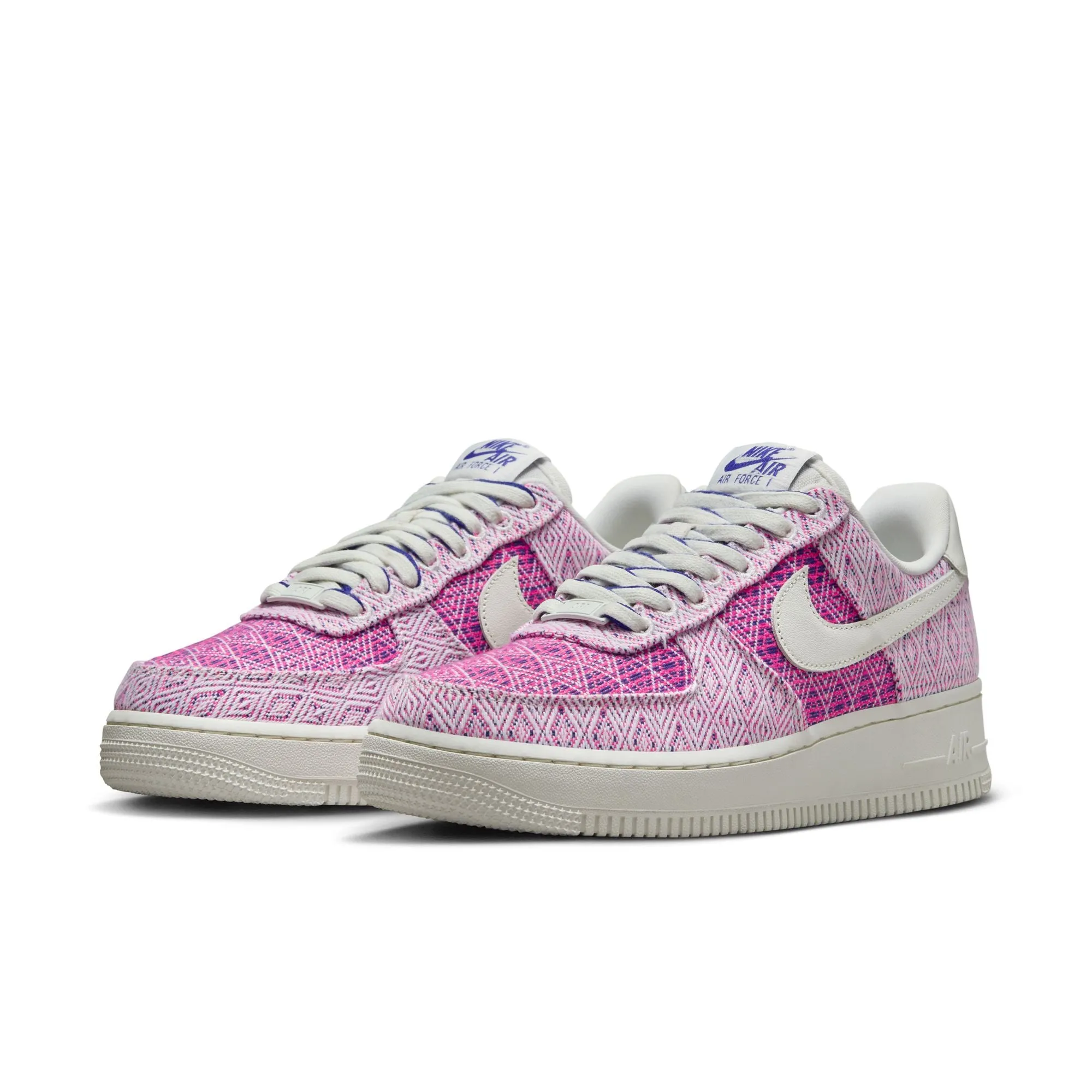 Womens Nike Air Force 1 '07 'Multi-Color' Perforated Airflow Zones Airflow Mesh Panels