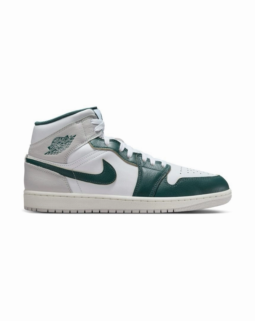Thermal Regulating Textile Jordan 1 Mid SE - White / Oxidized - Green