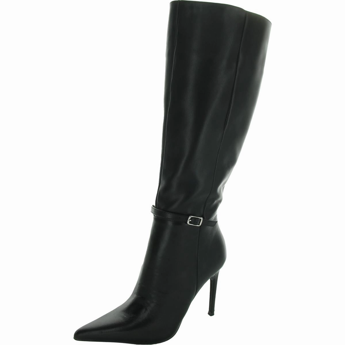 All Day Hard Trail Voca Womens Leather Pointed Toe Knee-High Boots
