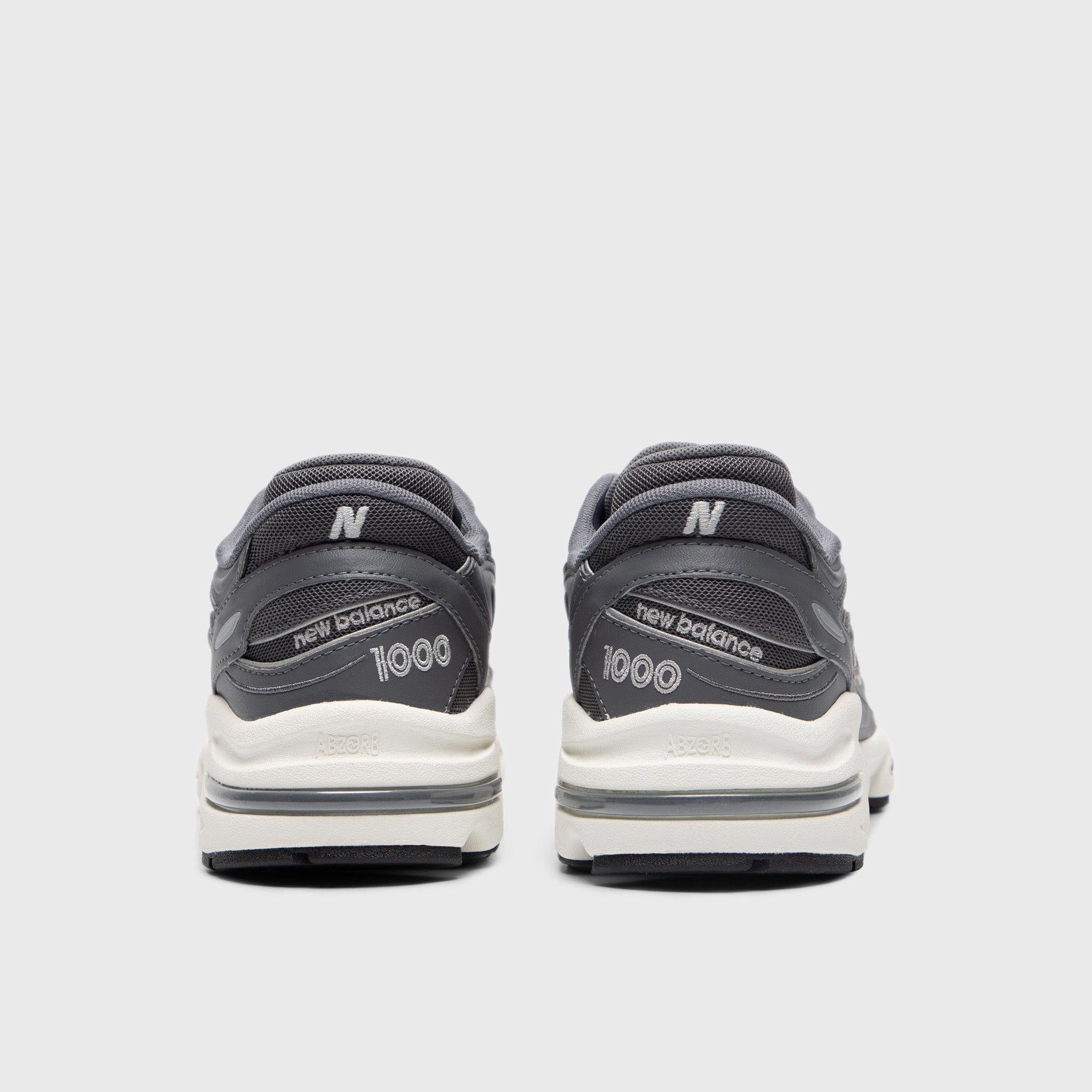 anti - slip shoes custom - fit running option New Balance M1000 Grey / White