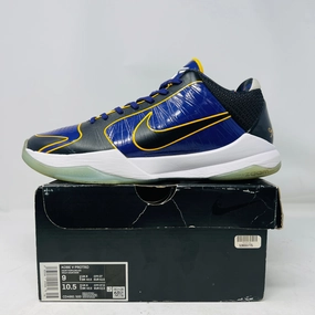 Nike Kobe 5 Protro Lakers Anti Odor Treatment Adaptive Motion Plate