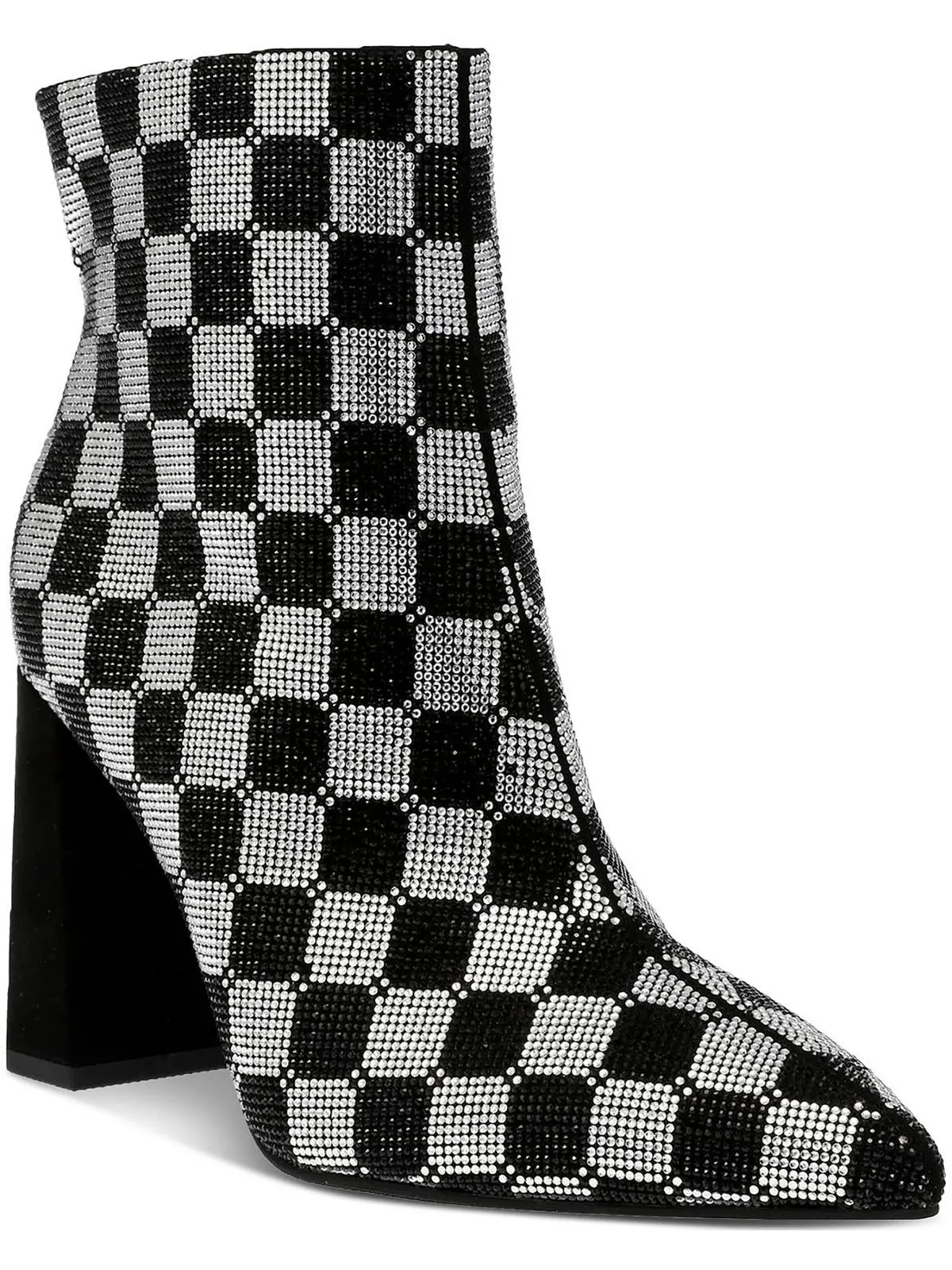 Cushioned Step Snowy Path Ingridd Womens Block Heel Dressy Ankle Boots