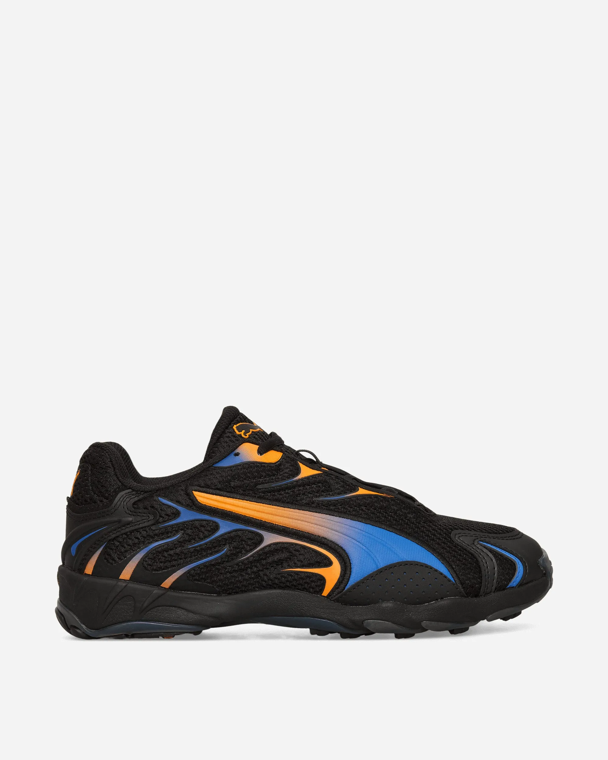 Inhale Sneakers Black / Orange Glo Non Irritating Stitching