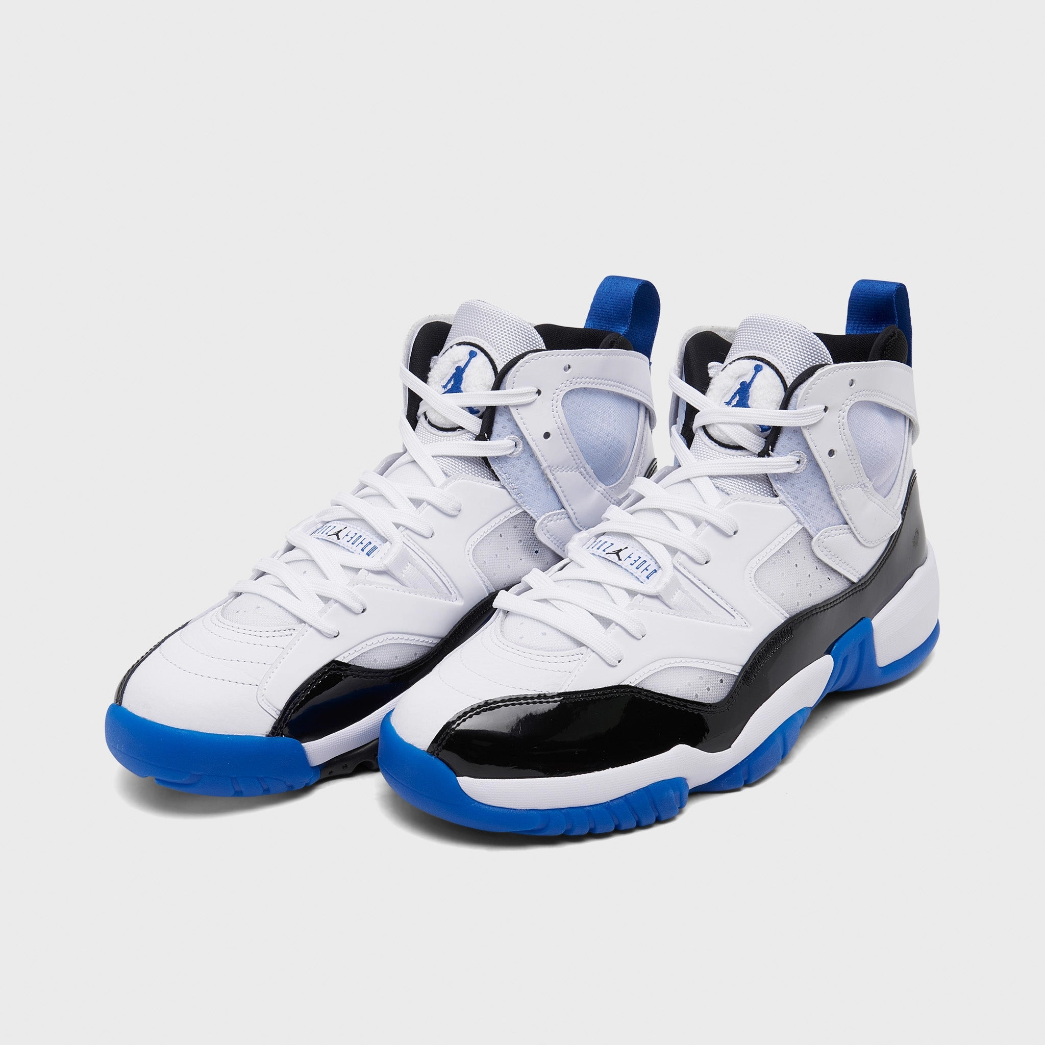 Jordan Jumpman Two Trey White / Game Royal - Black Traction Support Ventilation Channel System