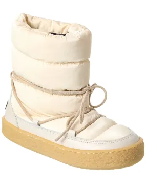 Isabel Marant Zimlee Nylon & Leather Snow Boot Urban Ready