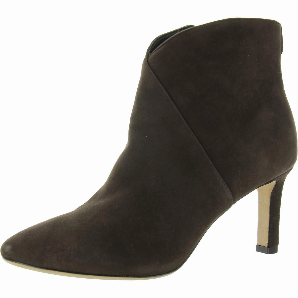 Daily Utility Isabelle Womens Zipper Leather Ankle Boots