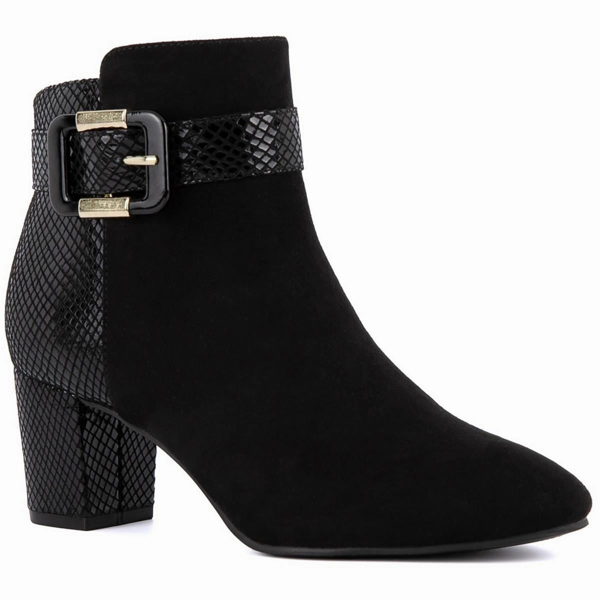 Quiet Sole IVYY Womens Zipper Manmade Booties