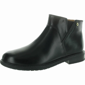 JAESON3 Womens Cushioned Footbed Faux Leather Ankle Boots Cushioned Step Work Commute Camping Trip