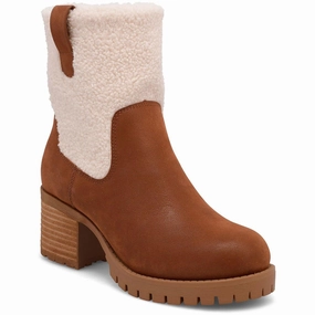 Lightweight Feel Jakob Womens Zipper Faux Fur Booties