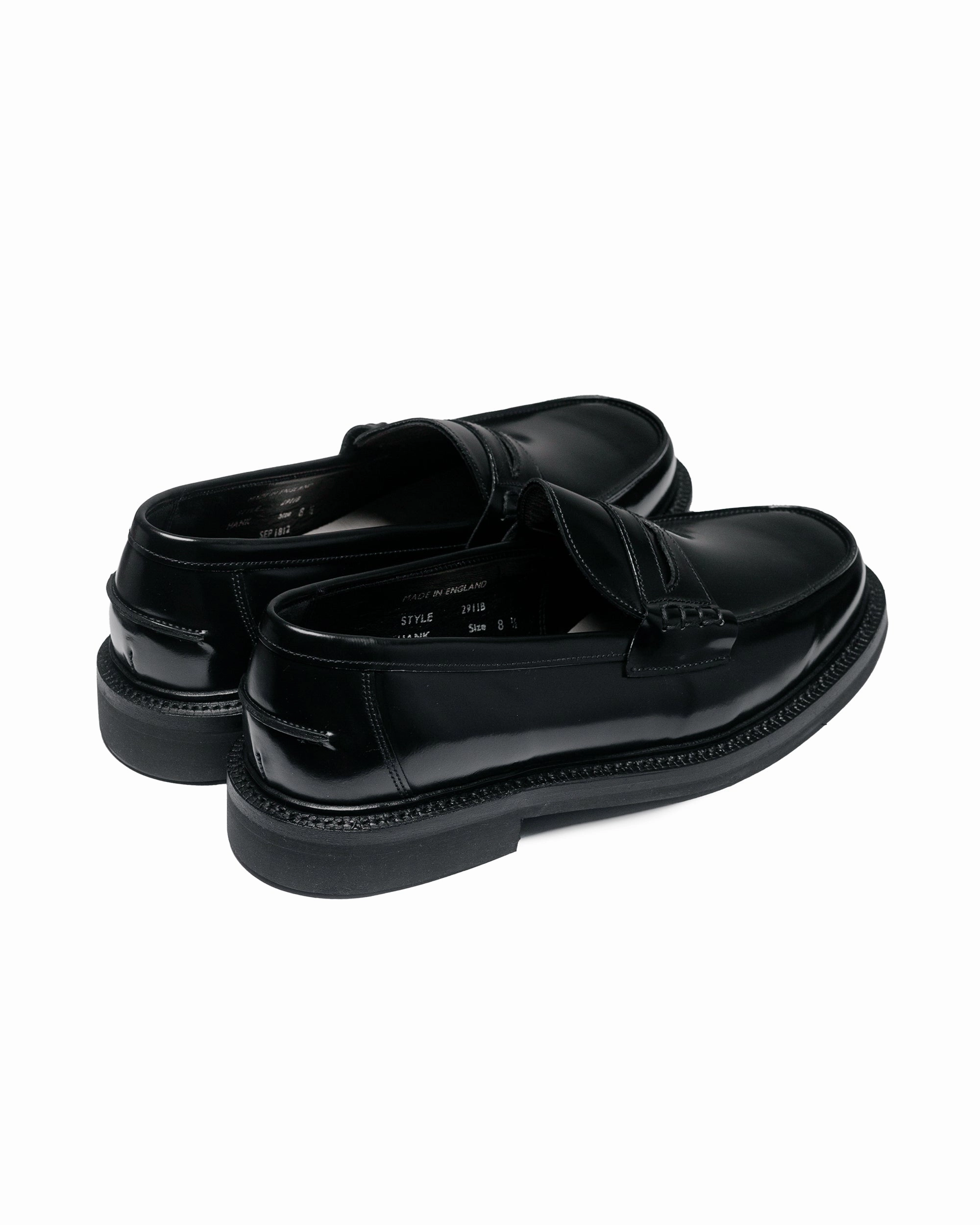 Stretch Fabric Work Commute James Coward Sanders Peaceful Beef Roll Loafer Black Bookbinder Leather