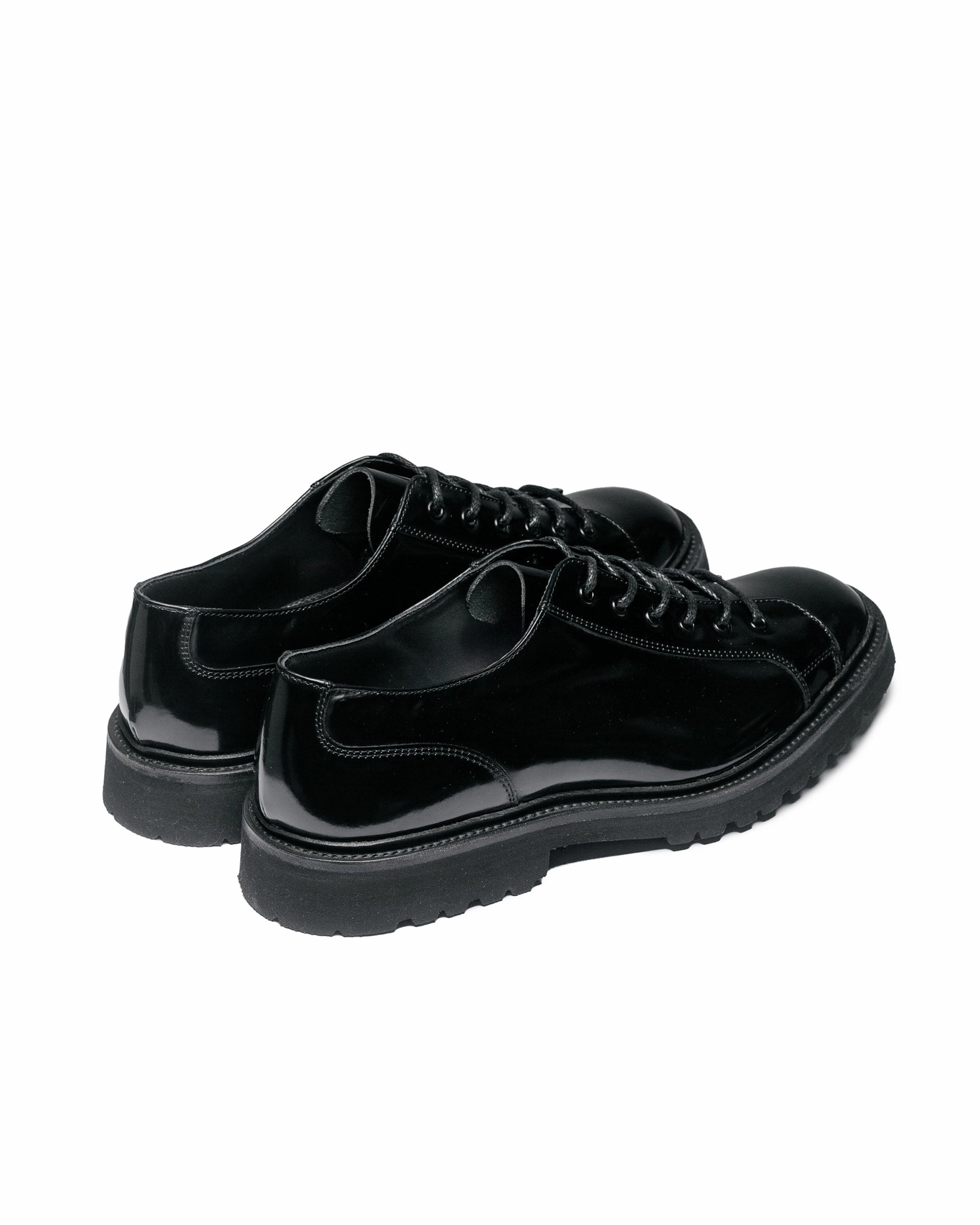 James Coward Trickers Monkey Shoe Black Bookbinder Leather Lightweight Form Road Trip