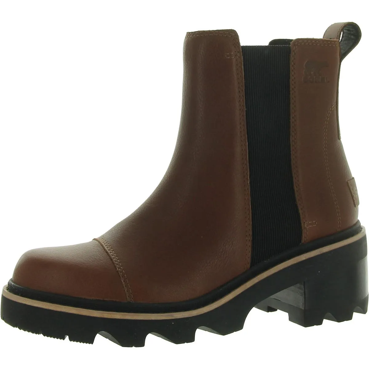 JOAN NOW CHELSEA Womens Round toe Casual Chelsea Boots Comfort Lining Snowy Path Cushioned Step Windy Weather