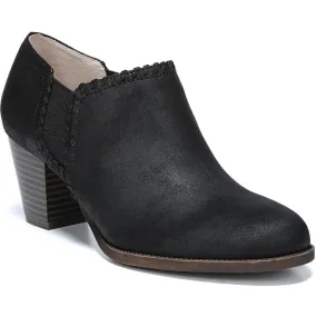 Functional Appeal Joelle Womens Faux Leather Heeled Ankle Boots