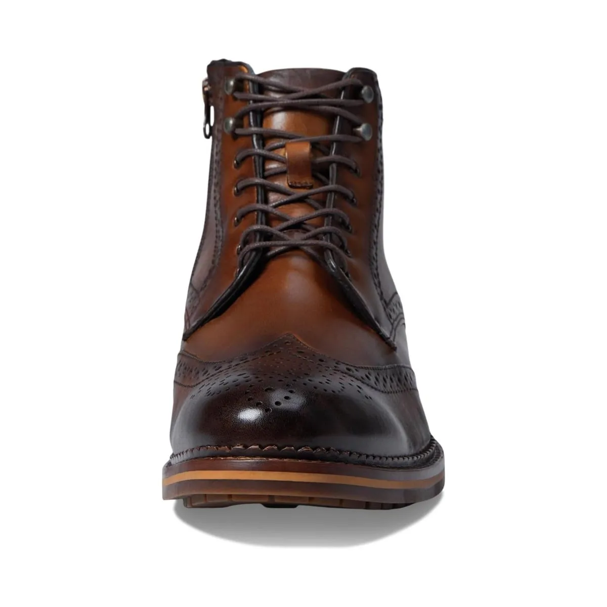 Walking Padded Interior City Walking Johnston & Murphy Men's XC Flex Connelly Wingtip Boot Tan