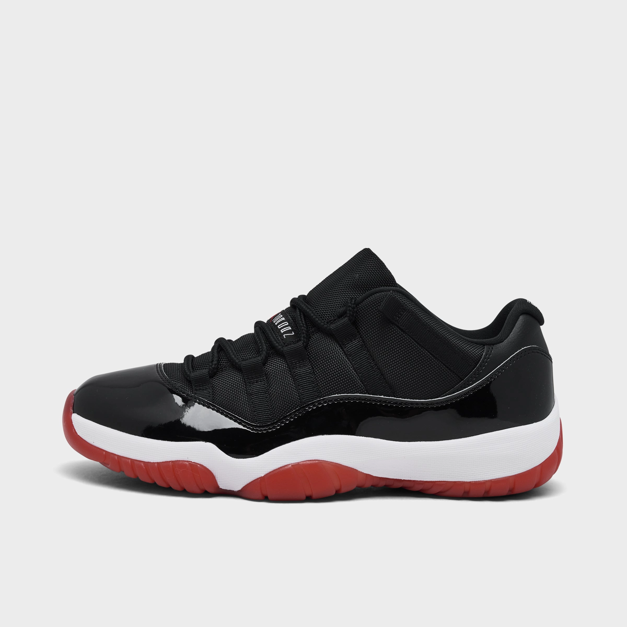 Jordan 11 Retro Low Black / Varsity Red - White Thermoplastic Hebral Unit