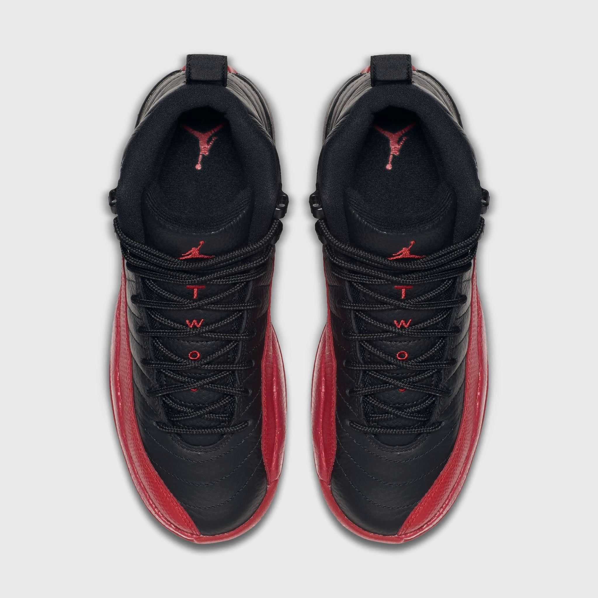 Flex Zone Engineering Max Bounce Jordan 12 Retro GS Black / Varsity Red