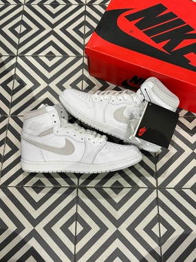 Jordan 1 High 85 Neutral grey (Taille 44,5) Secure Lace Lock Reinforced Quarter