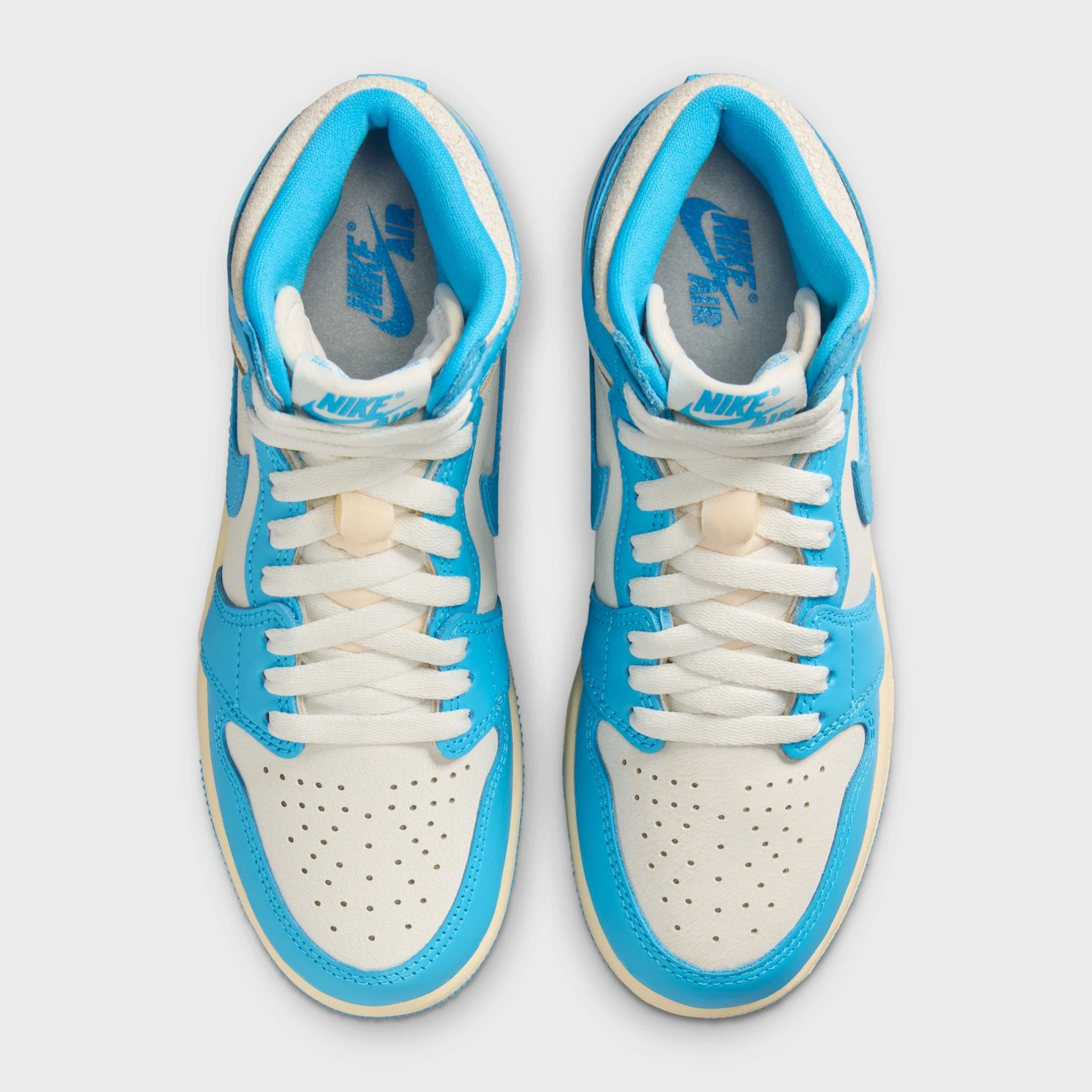 Jordan 1 High OG GS Dark Powder Blue / Sail Airy Design