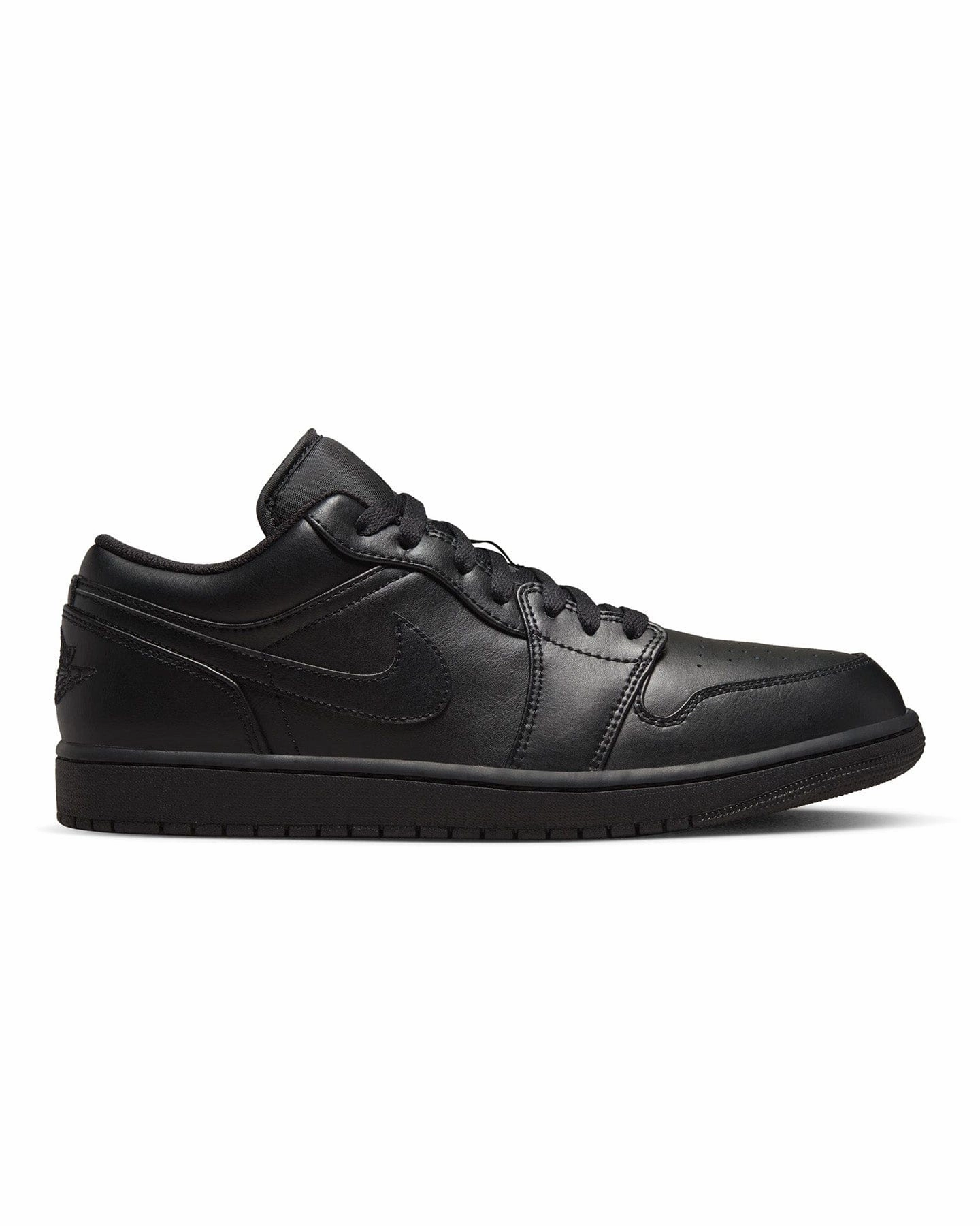 Zero Break In Jordan 1 Low - Triple Black
