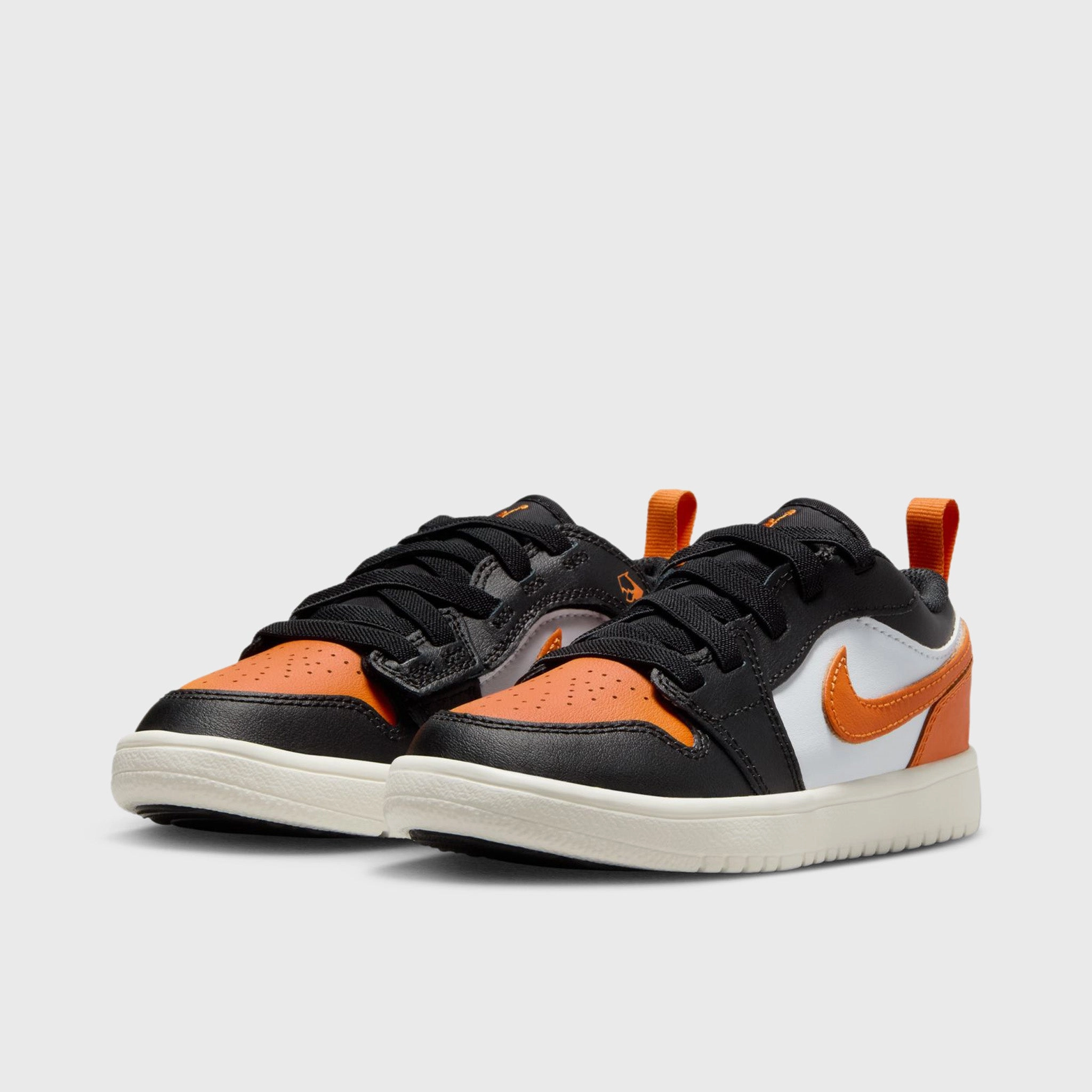 Responsive Foam Padding RubberTraction Jordan 1 Low Alt PS Black / Starfish - White