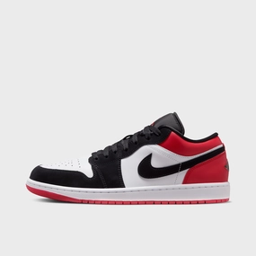 Jordan 1 Low White / Black - Varsity Red Speed Core Coach Pick