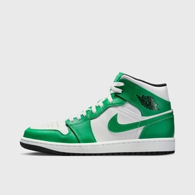 Jordan 1 Mid Lucky Green / Black - White Pivot Point Vertical Cushion Pods