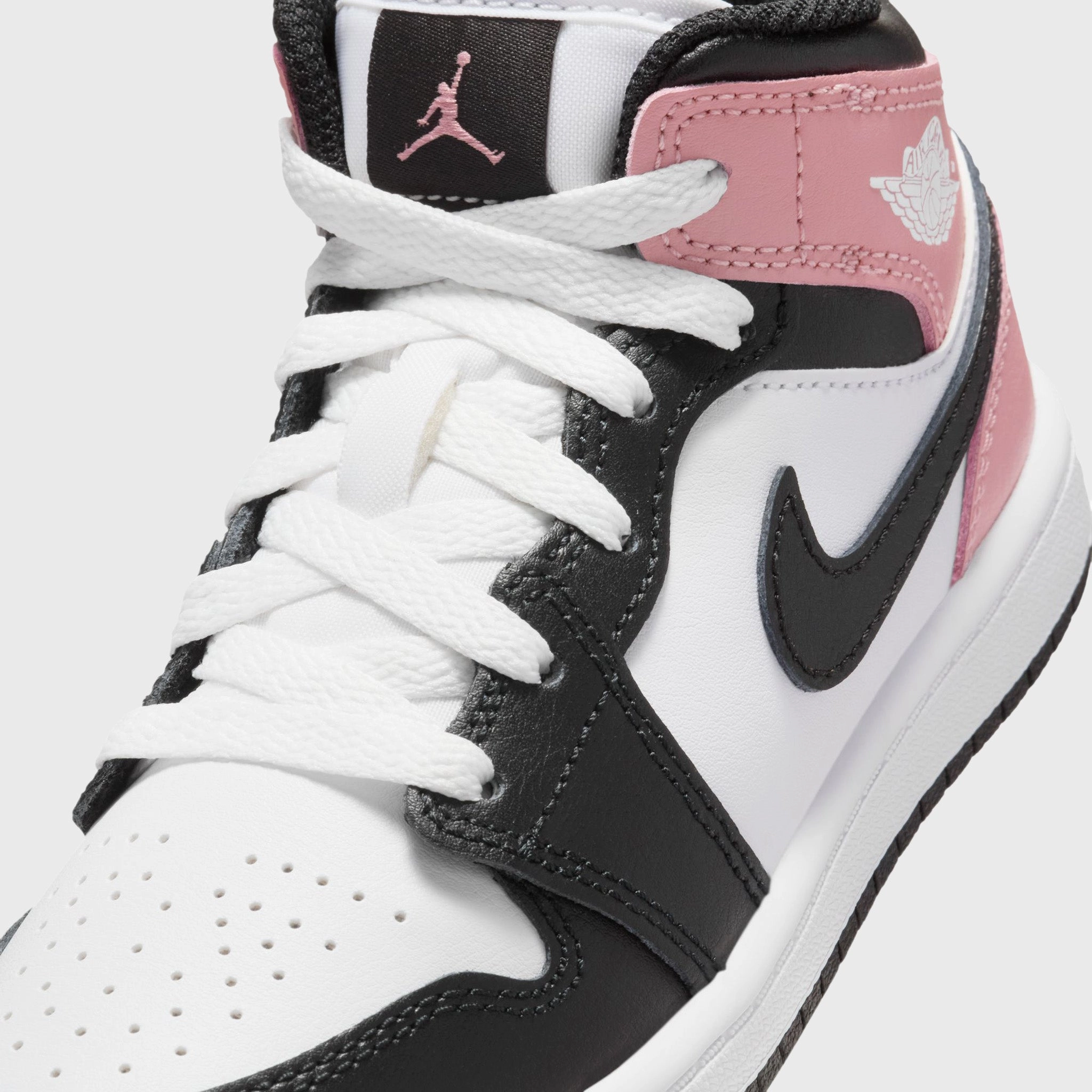 Jordan 1 Mid PS White / Black - Rust Pink High Speed Boost