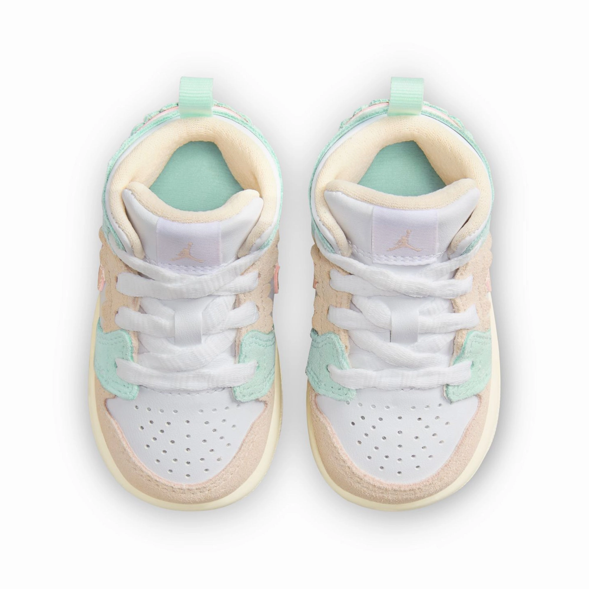 Jordan 1 Mid SE Toddler DZ5360-100 Secure stability Softness