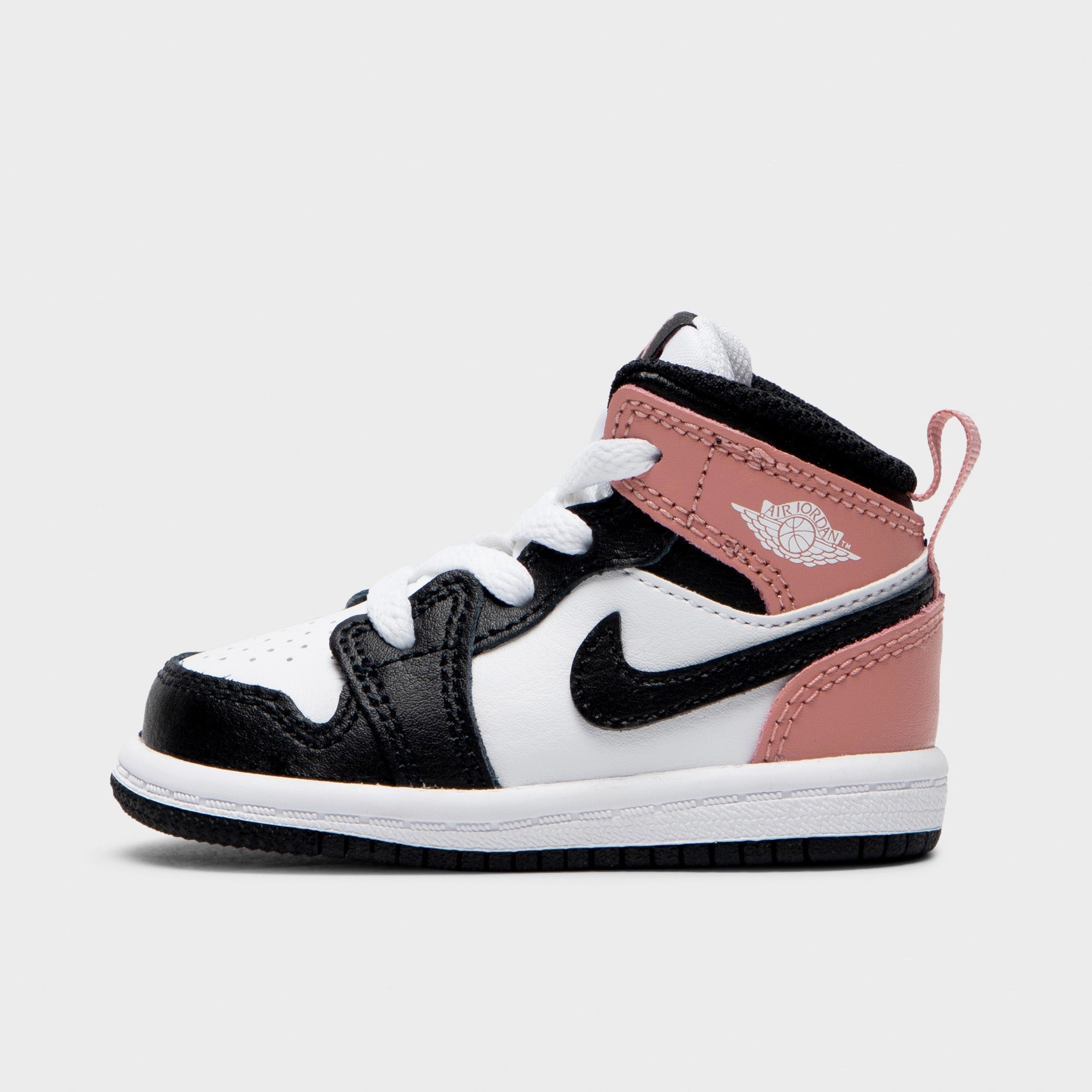 Support Frame Comfort Jordan 1 Mid TD White / Black - Rust Pink