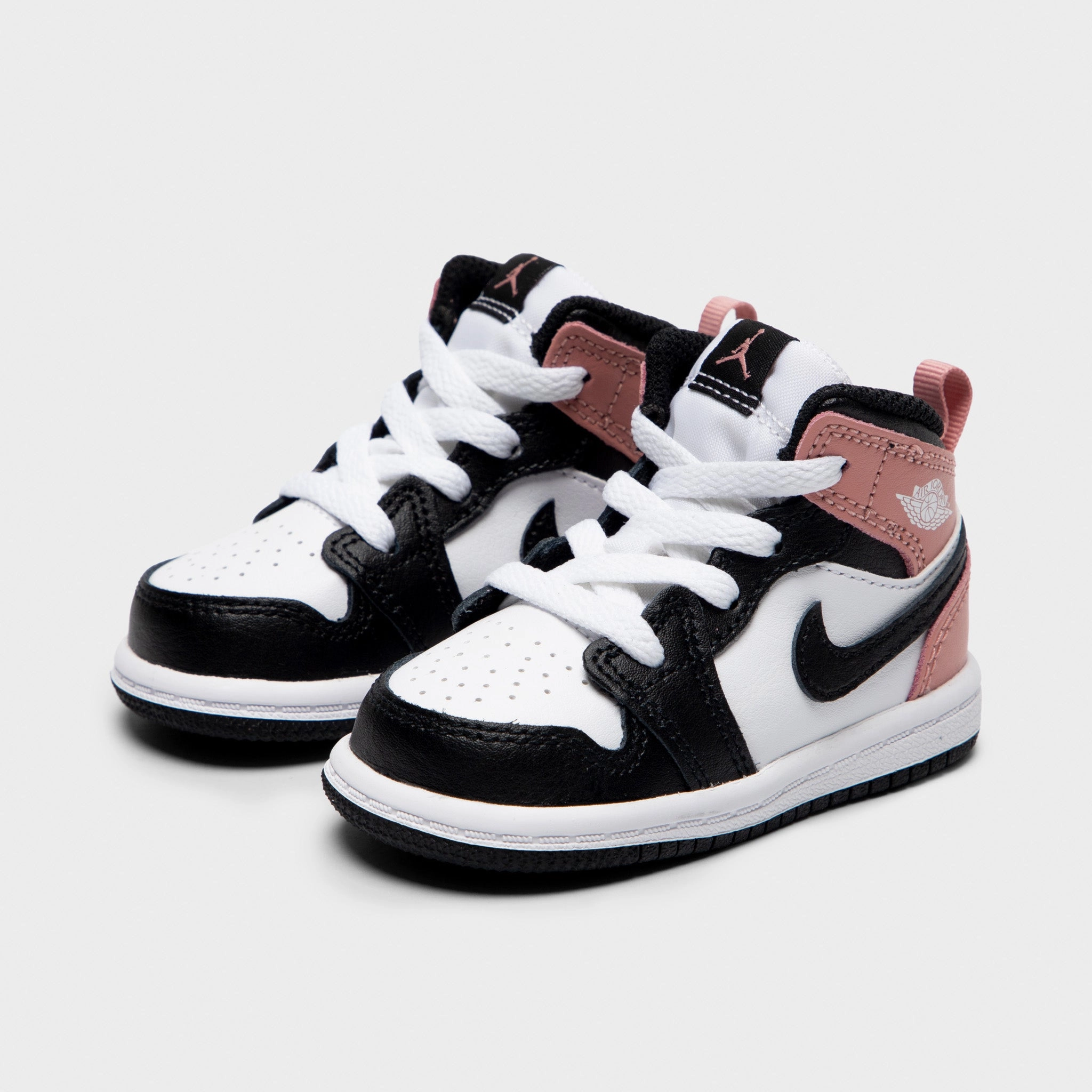 Jordan 1 Mid TD White / Black - Rust Pink Training Use