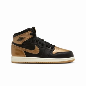 Indoor Training Carbon Fiber Reinforced Jordan 1 Retro High OG "Black and Gold" FD1412-071