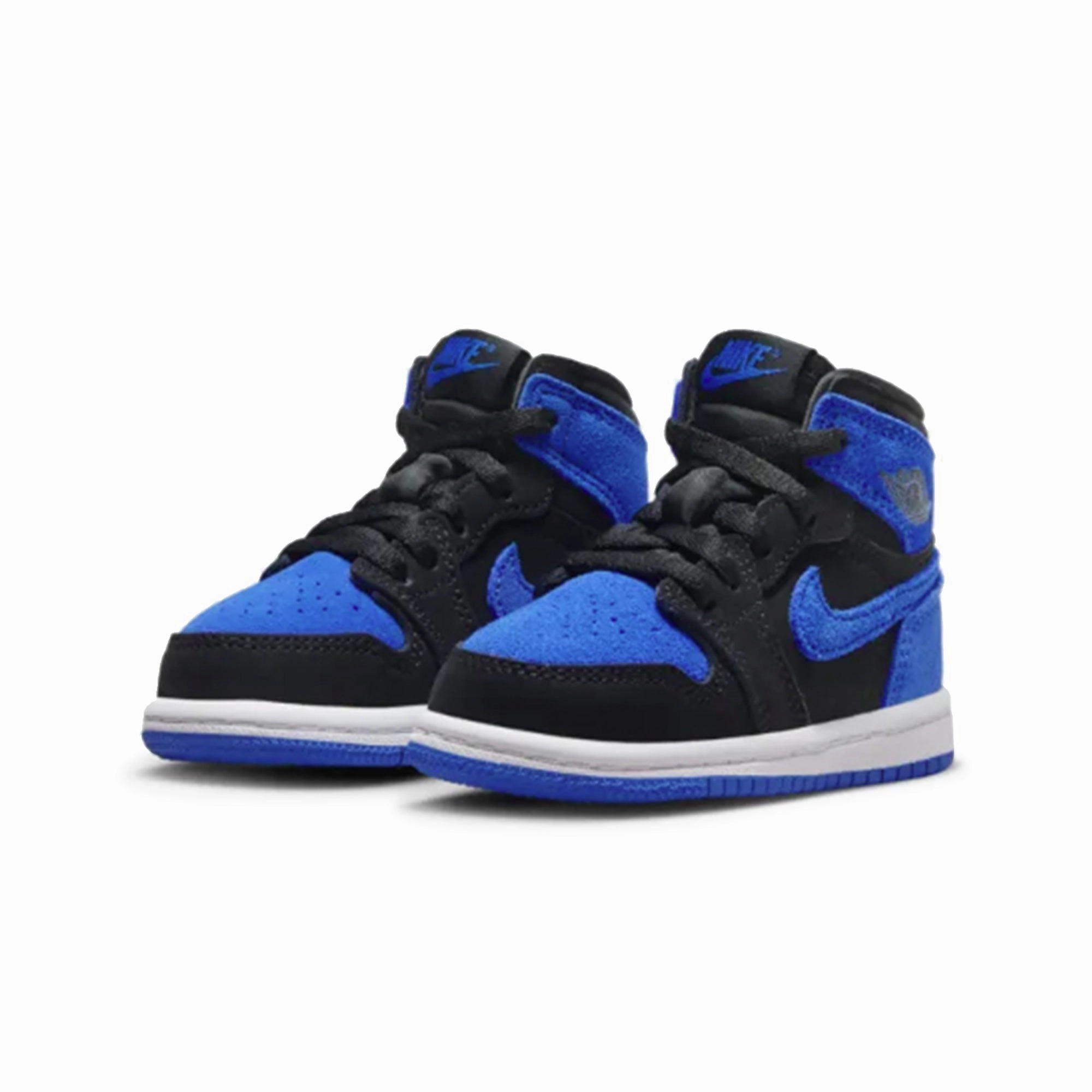 Jordan 1 Retro High OG "Royal Reimagined" Toddler FD1413-042 Stitch Down Construction Reinforced Heel Support