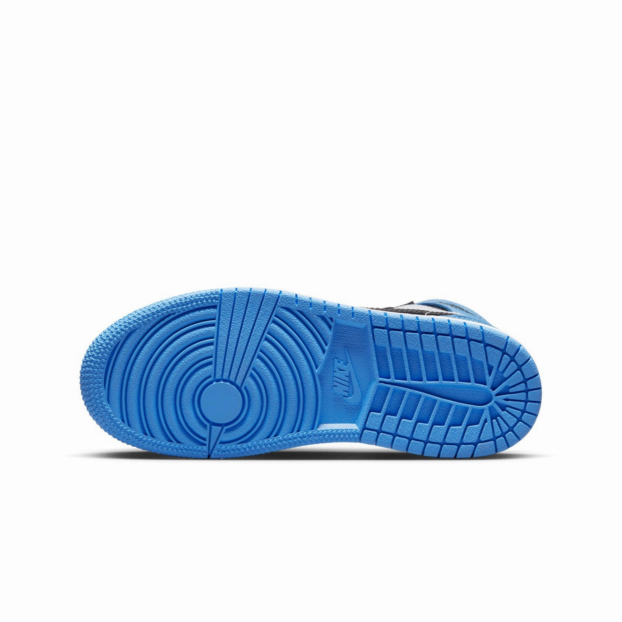 Gym-Friendly Durable Base Jordan 1 Retro High OG "UNC" Pre School FD1412-400