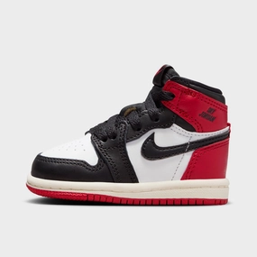 Jordan 1 Retro High OG TD White / Black - Varsity Red Energy Boost