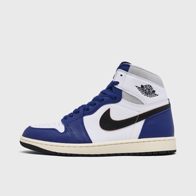 Street Match Ready Training Class Gear Jordan 1 Retro High OG White / Black / Neutral Grey - Deep Royal Blue