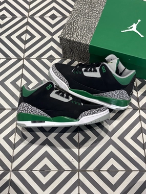 Athletic Touch Jordan 3 Pine Green (Taille 41)