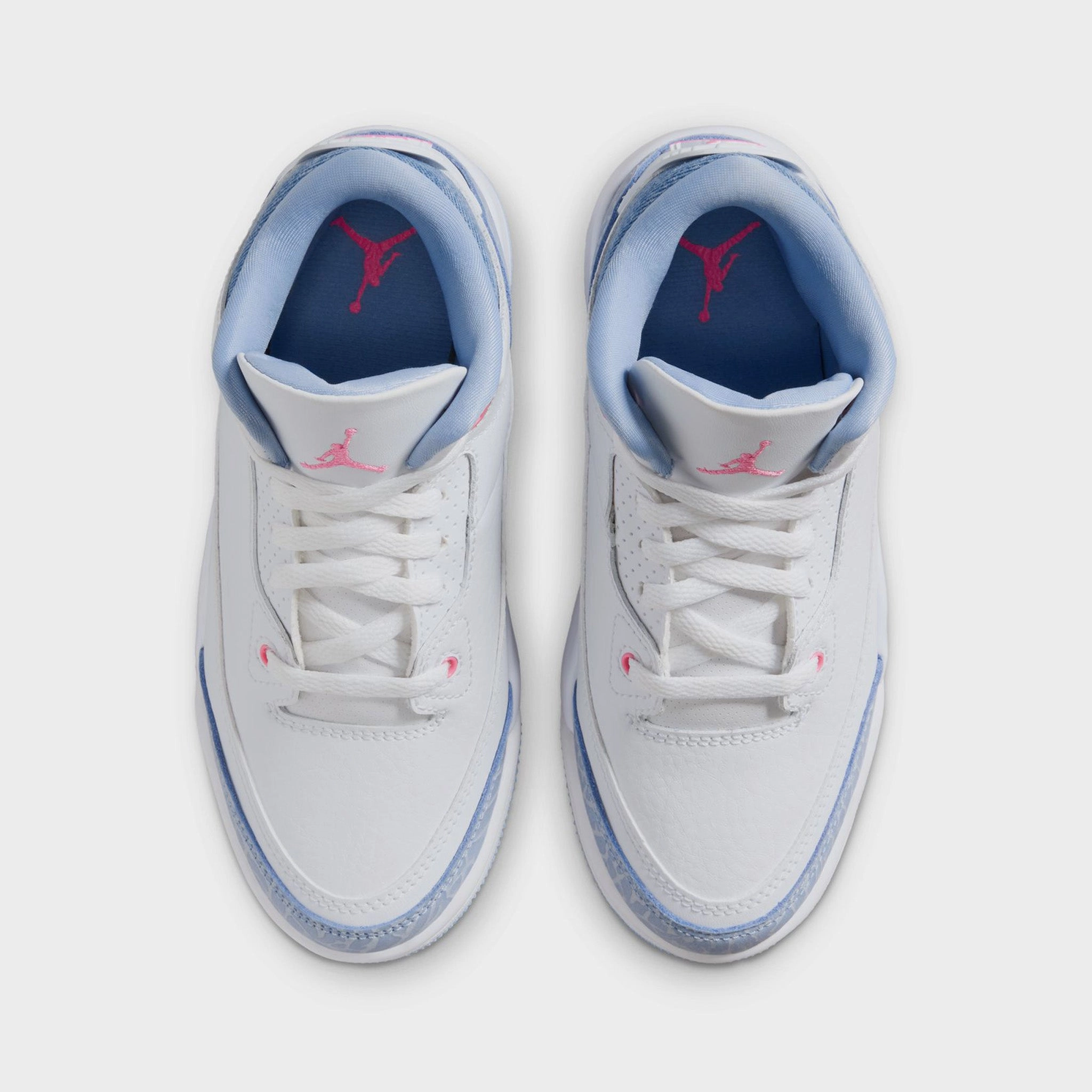 Jordan 3 Retro PS White / Pink Glow - Cobalt Bliss Impact Resistant Frame