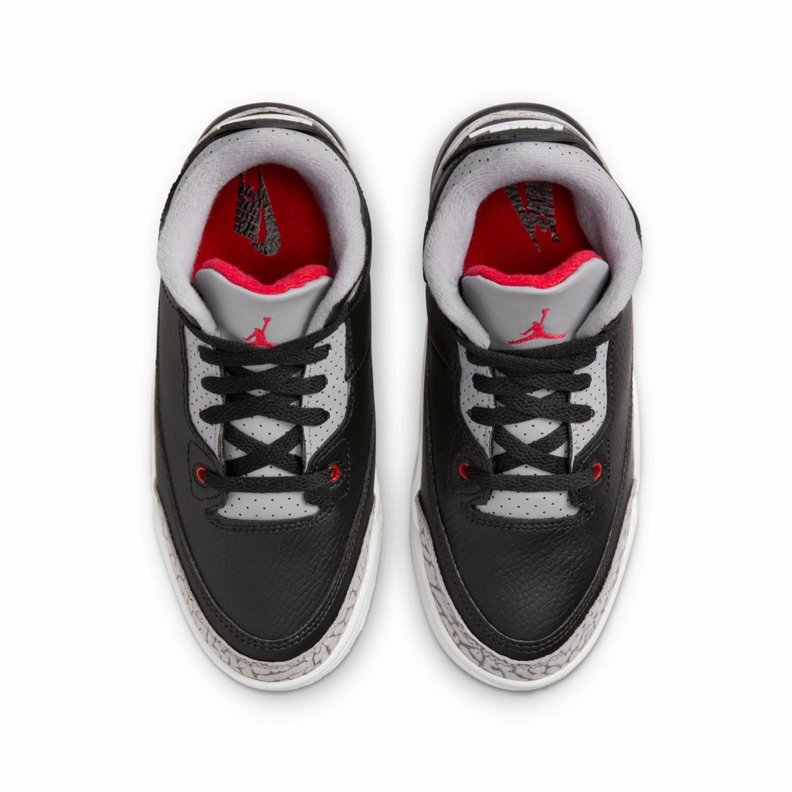 Jordan 3 Retro "Black Cement" All-Purpose Wear Resilient Outsole
