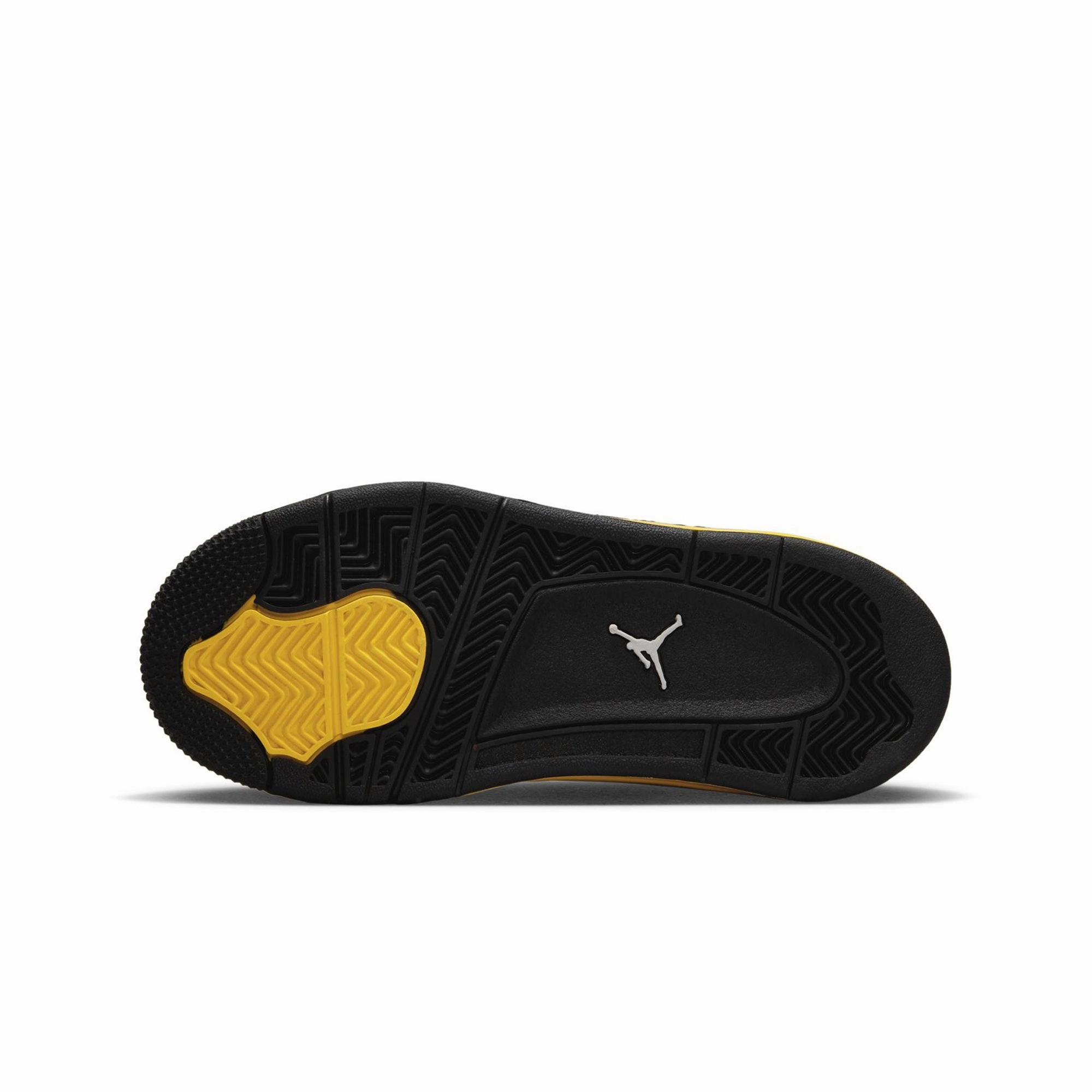 Secure Sole Simple Outline Jordan 4 Retro 'Thunder' BQ7669-017