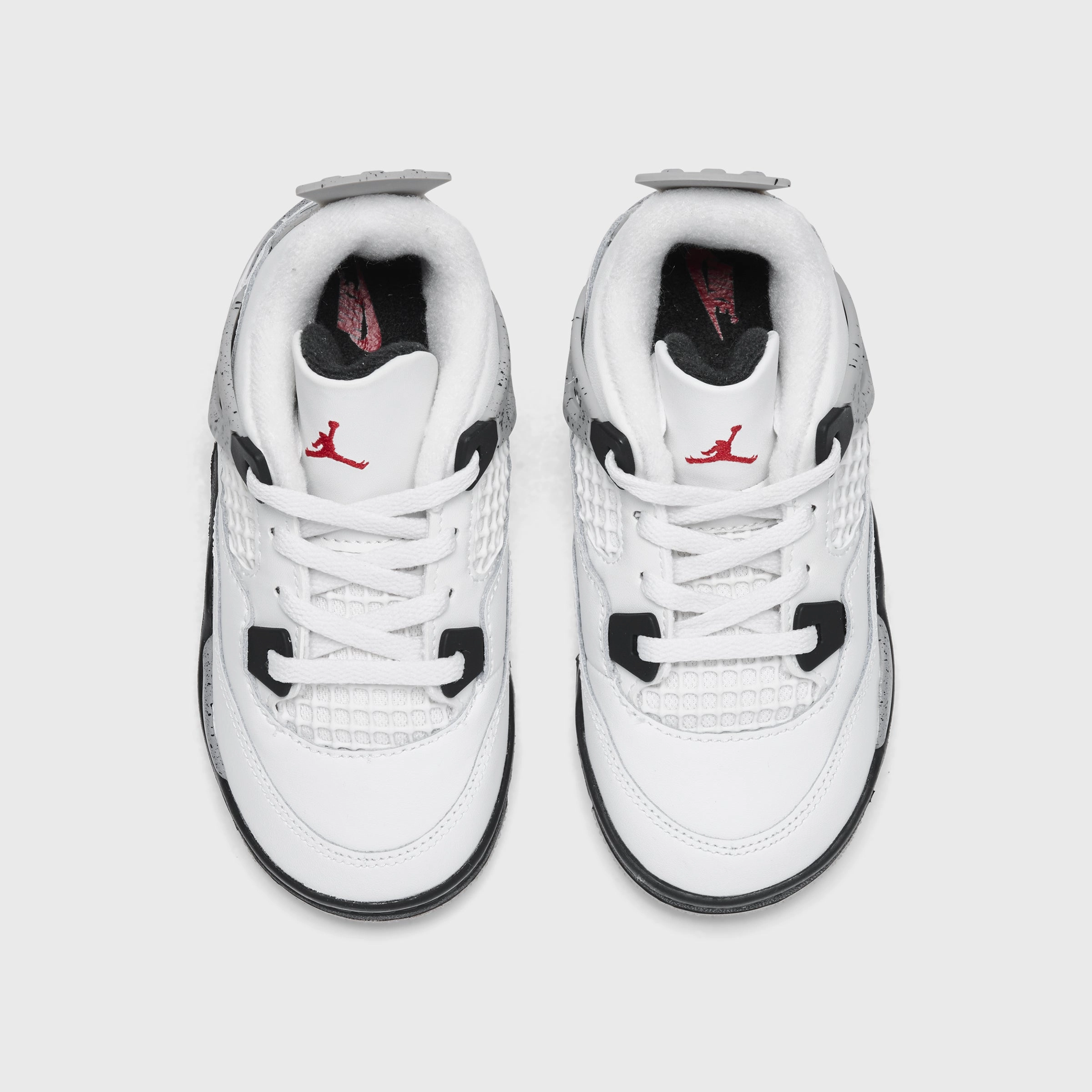 Jordan 4 Retro OG TD Summit White / Fire Red - Cement Grey Ultra Speed Tension Balance Webbing
