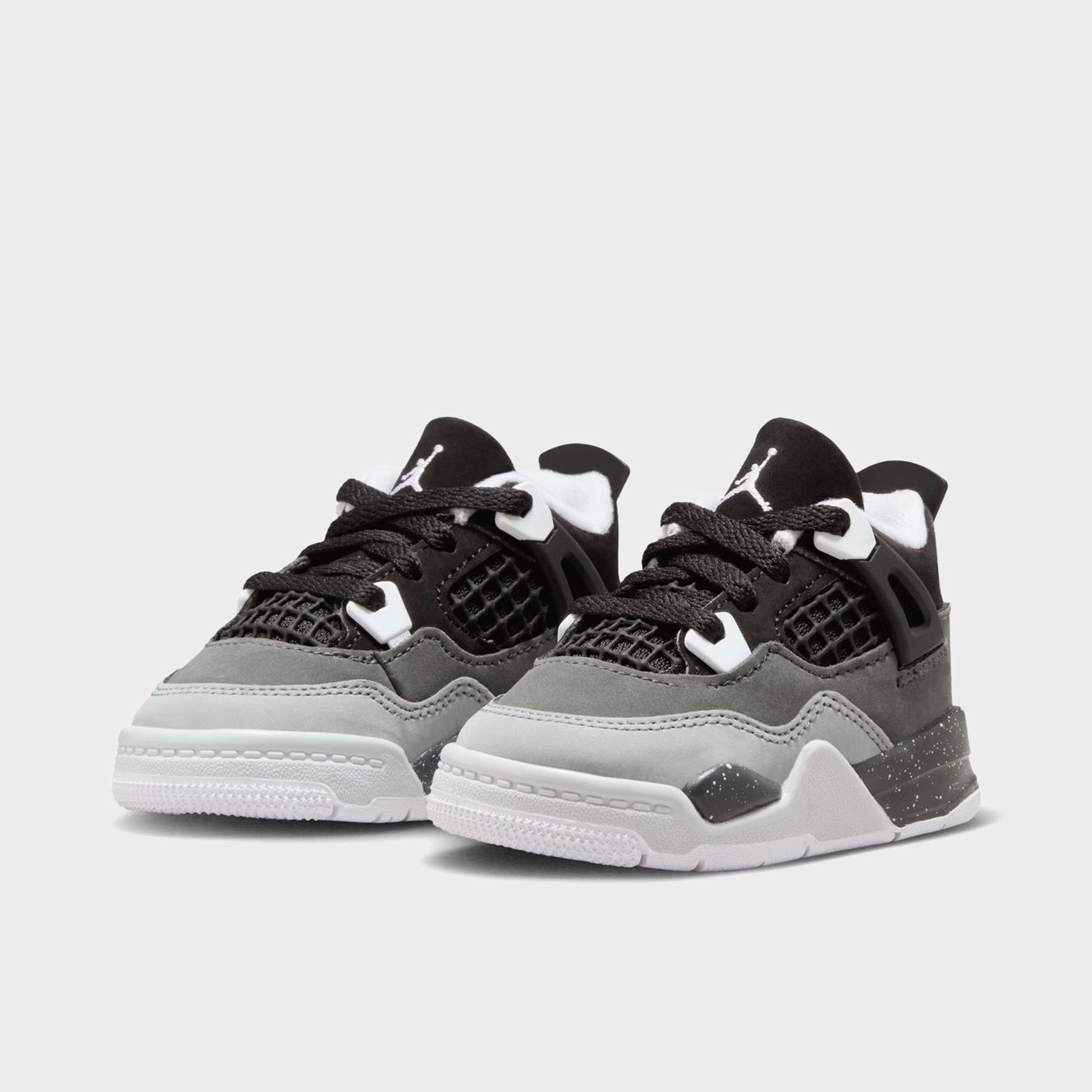 Jordan 4 Retro TD Black / White - Anthracite Sneakers Comfort Padding