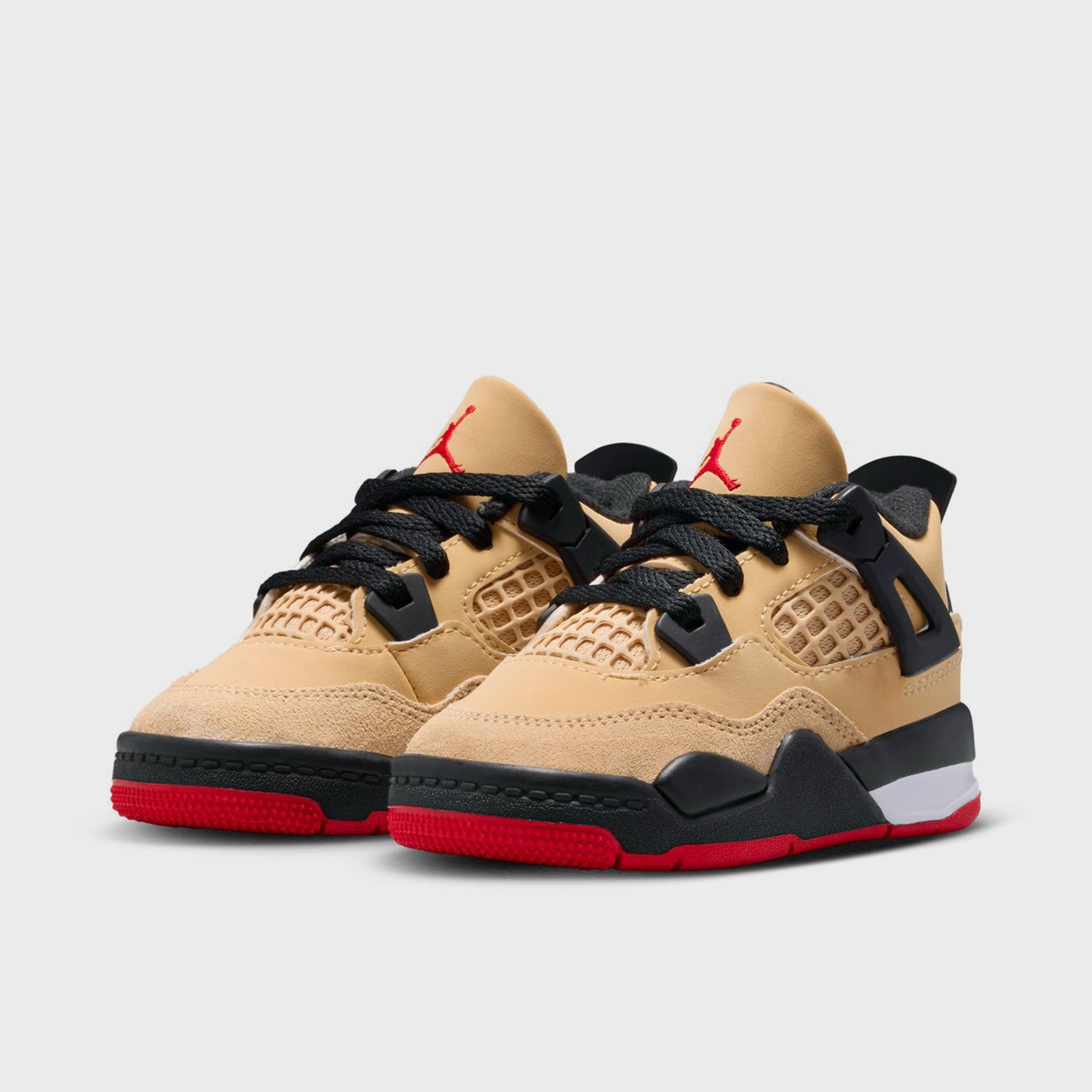 Jordan 4 Retro TD Fire Red / Starfish - Sesame Energy Boost
